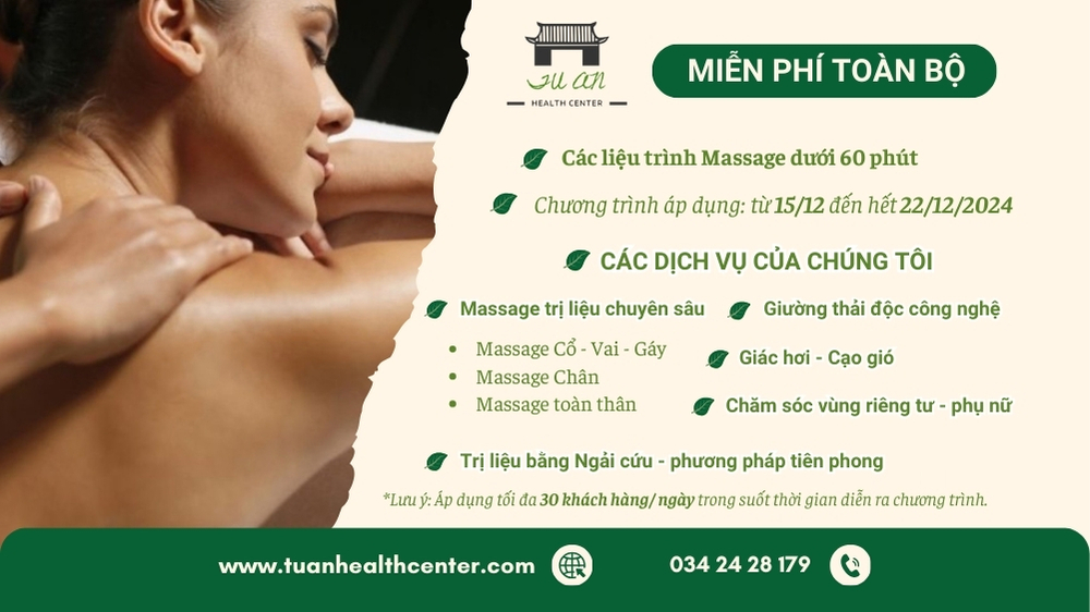 Chương trình khai trương tại Tứ An Health Center